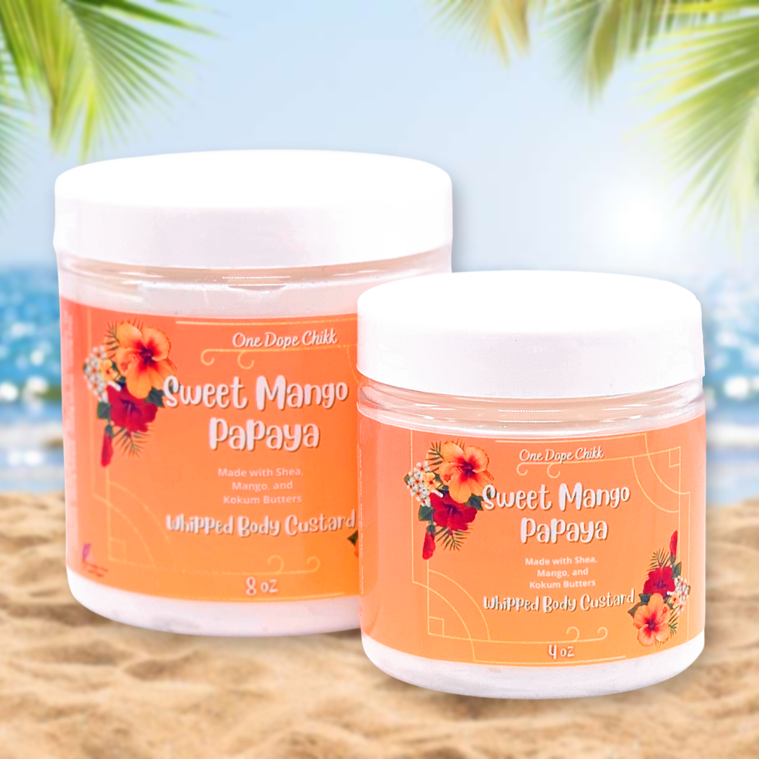 Tropical Mango + Papaya Body Custard